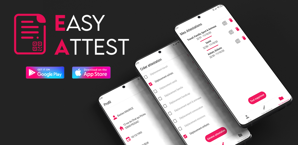 generateur attestation sortie derogatoire covid pandemie