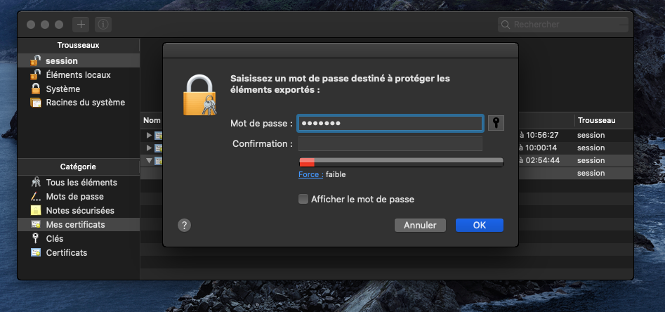 apple ios generation application ipa certificat p12 provision