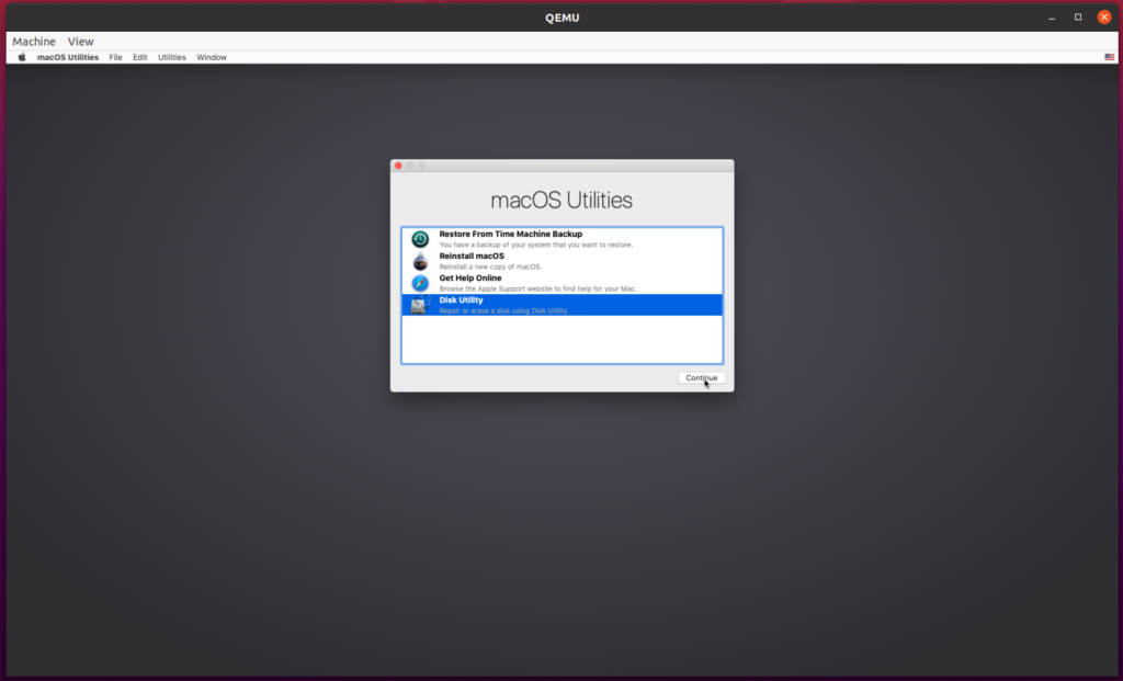 installer apple mac os catalina gratuit qemu kvm